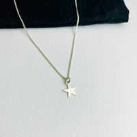 Silver Star Necklace