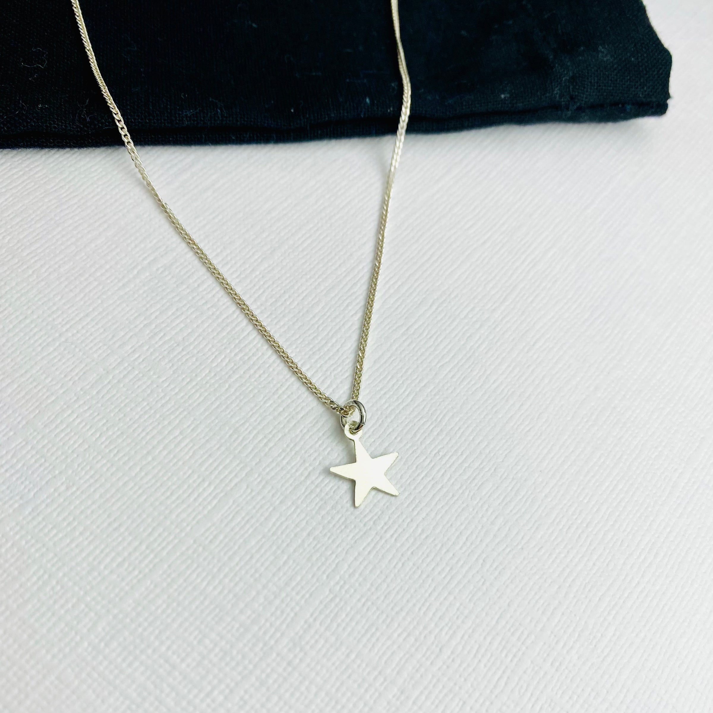 Silver Star Necklace