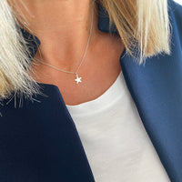 Silver Star Necklace