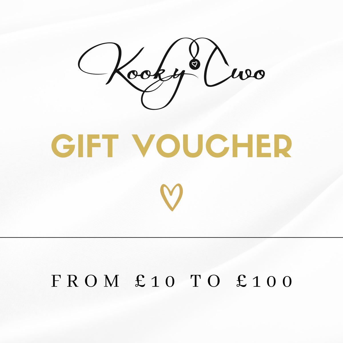 KookyTwo Jewellery Gift Vouchers