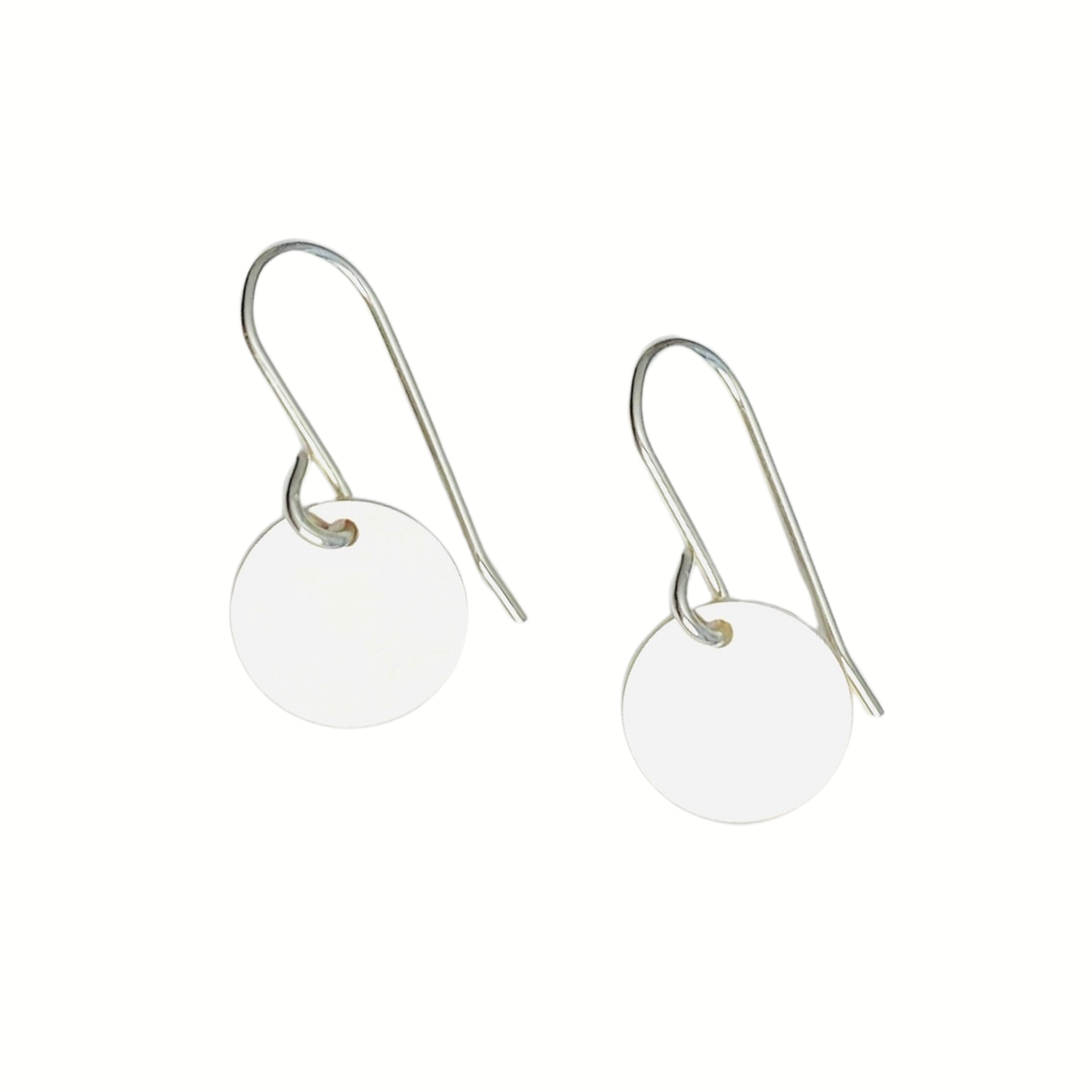 Silver Open Star Drop Earrings - KookyTwo