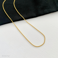 14K Gold Filled Ball Chain Necklace