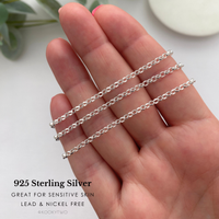 Silver Belcher Chain Necklace