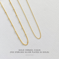 Gold Fine Chain Necklaces