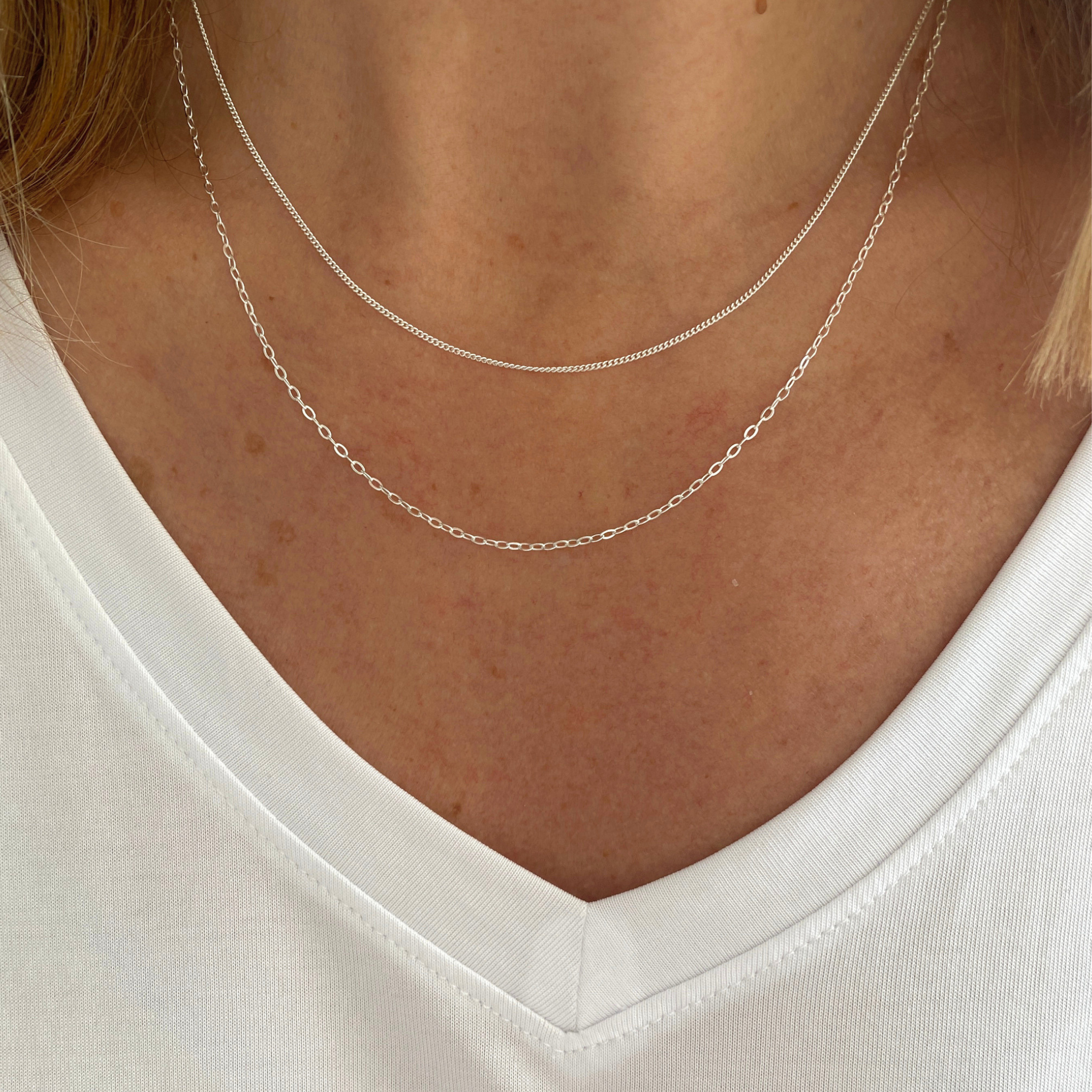 Dainty Sterling Silver Chains