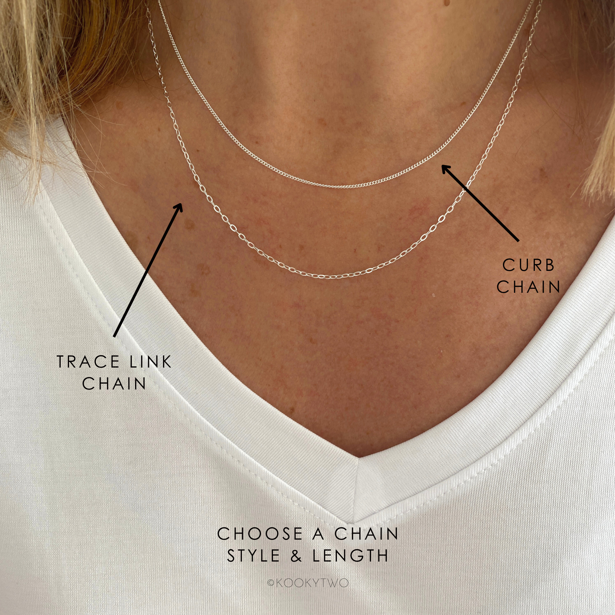 Dainty Sterling Silver Chains