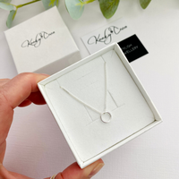 Silver Ring Necklace