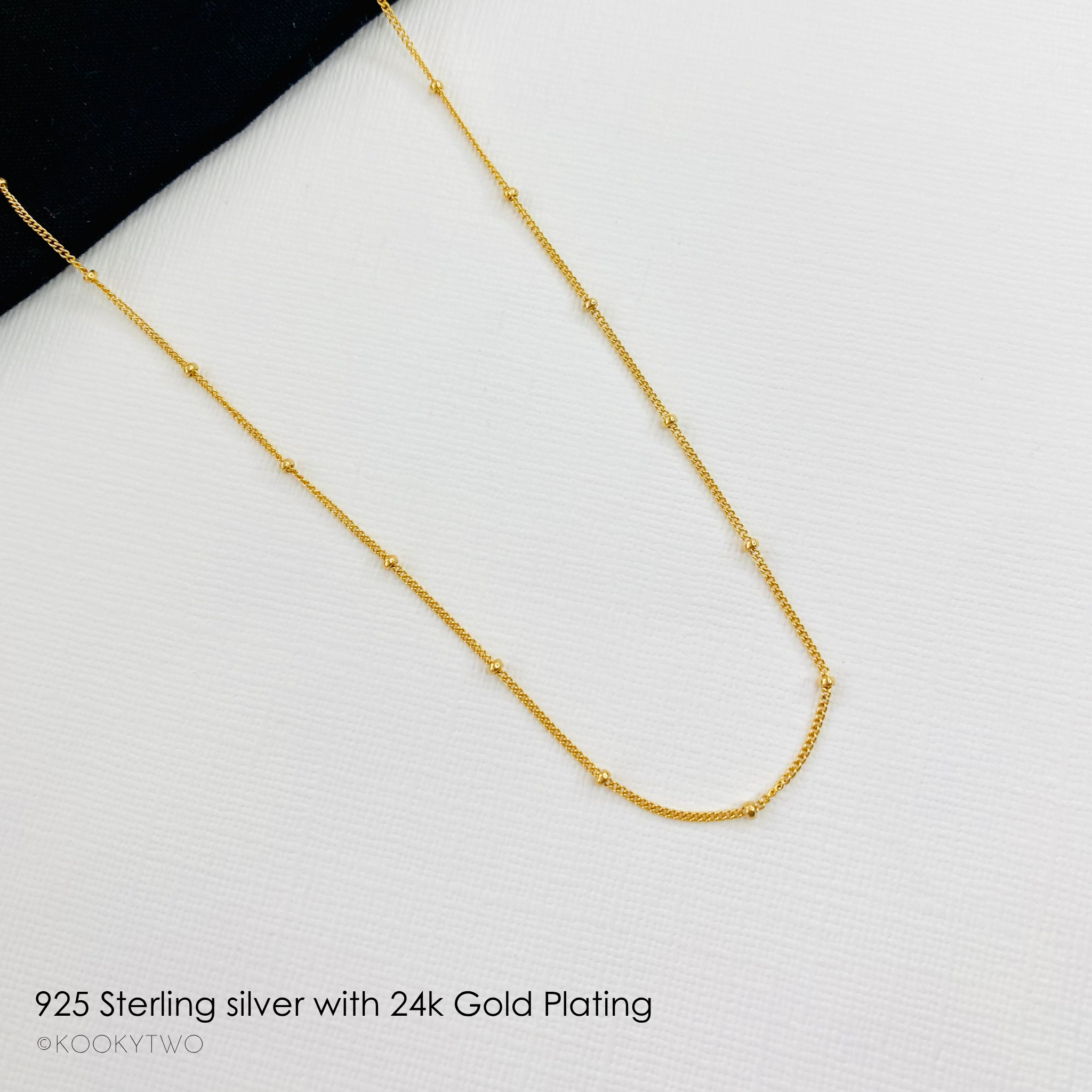 Gold Satellite Necklace