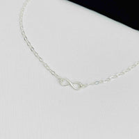 Silver summer ankle bracelet in sterling silver. KookyTwo.