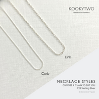 Dainty Sterling Silver Chains