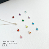 Silver Birthstone Bracelet