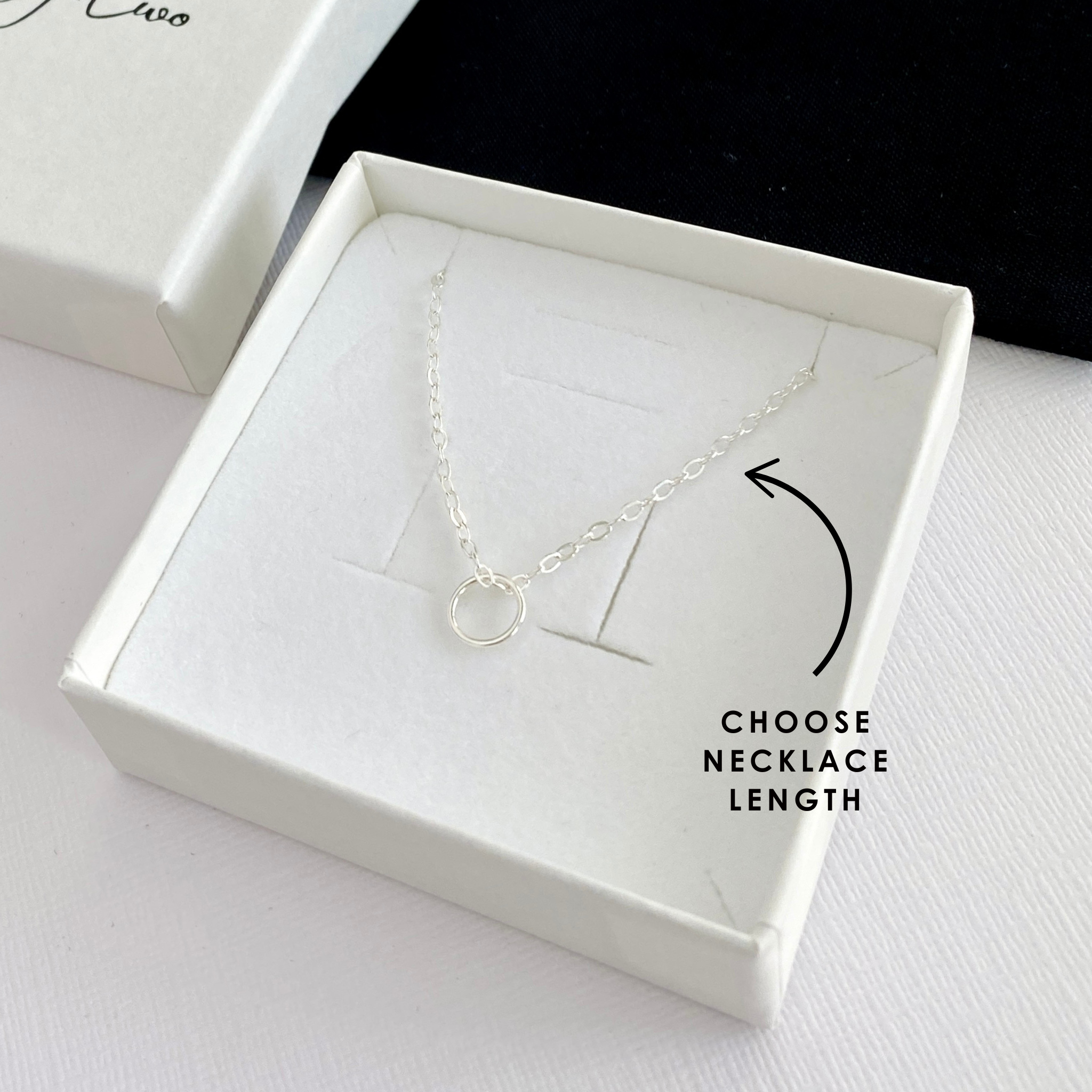 Silver Ring Necklace
