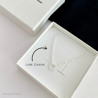 Silver Ring Necklace