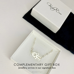 Positivity necklace gift for her comes in a white gift box. KookyTwo.