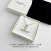 T Bar necklace in a gift box, ready for gifting, making it an ideal present for mothers day, birthdays, anniversaries, or special occasions. KookyTwo.