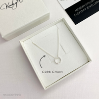 Silver Ring Necklace