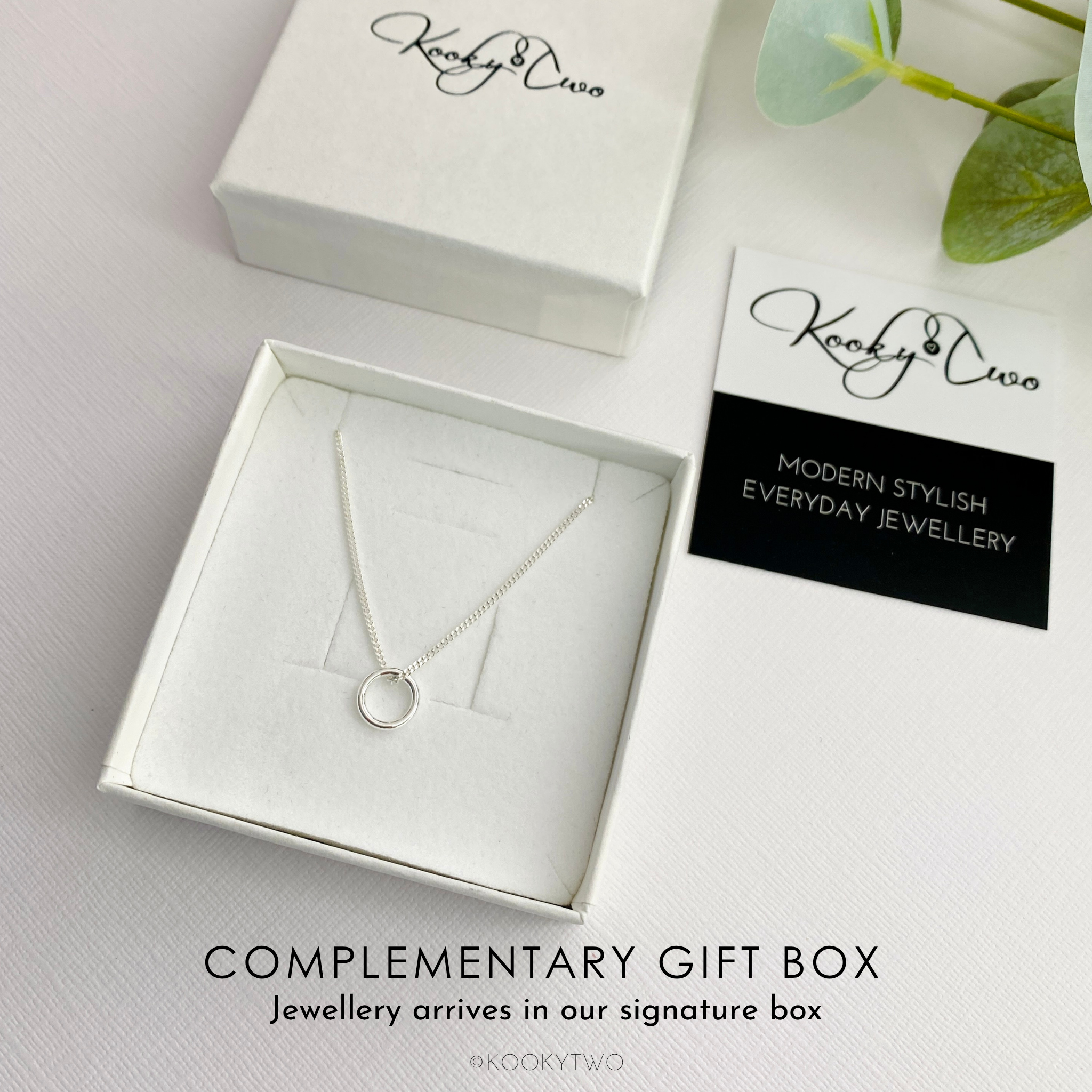Silver Ring Necklace
