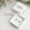 Christmas Tree Sparkly Stud Earrings