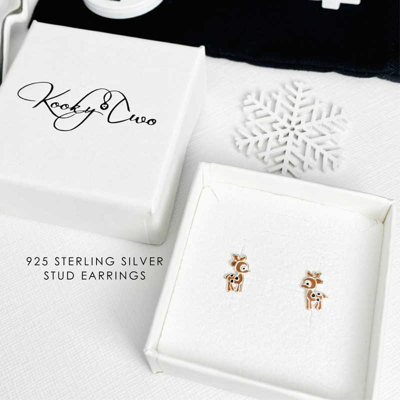 Reindeer Stud Earrings