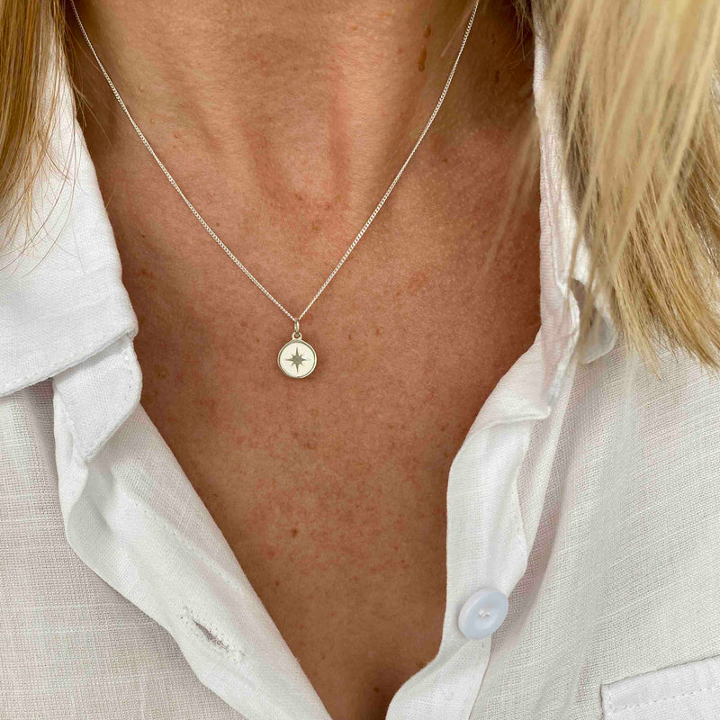 Buy the Silver & Gold Three Baby North Star Necklace from British Jewellery  Designer Daniella Draper – Daniella Draper UK