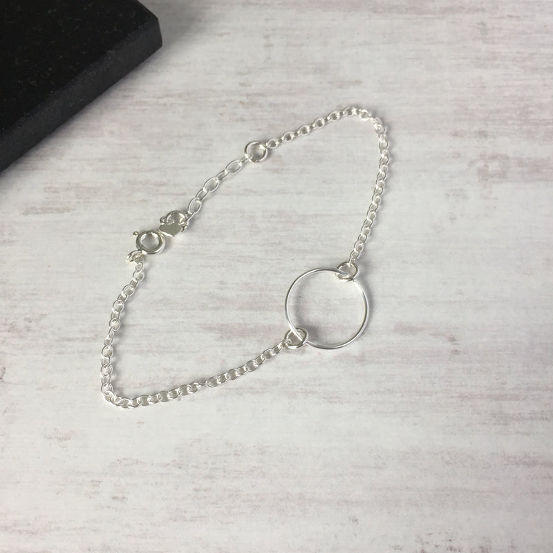 Silver Karma Bracelet - KookyTwo