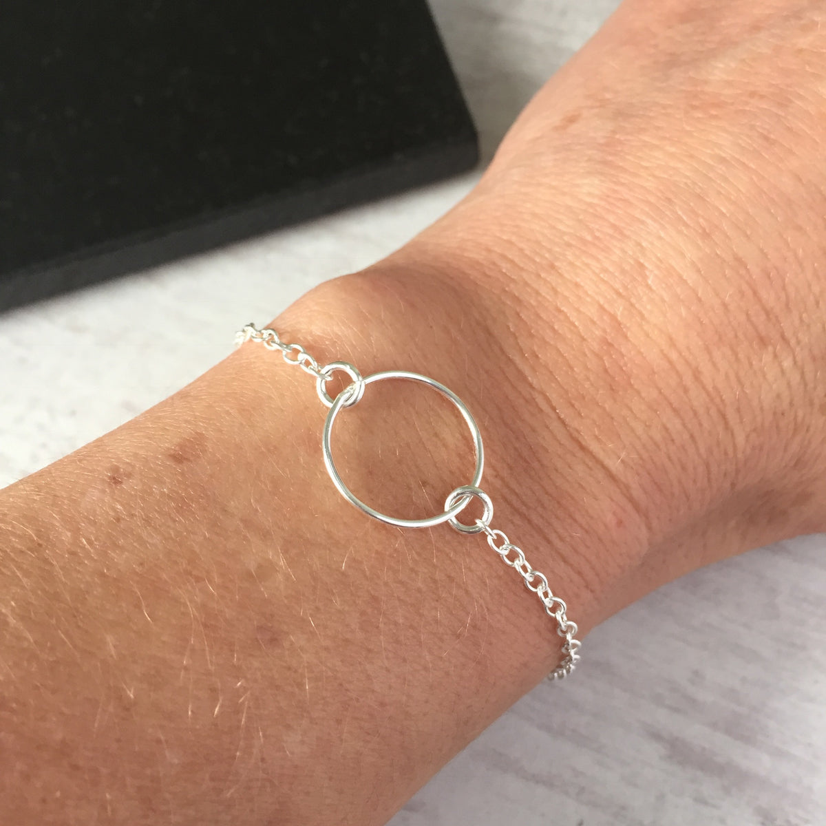 Silver Karma Bracelet - KookyTwo