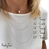 Silver Fine Necklace Chains