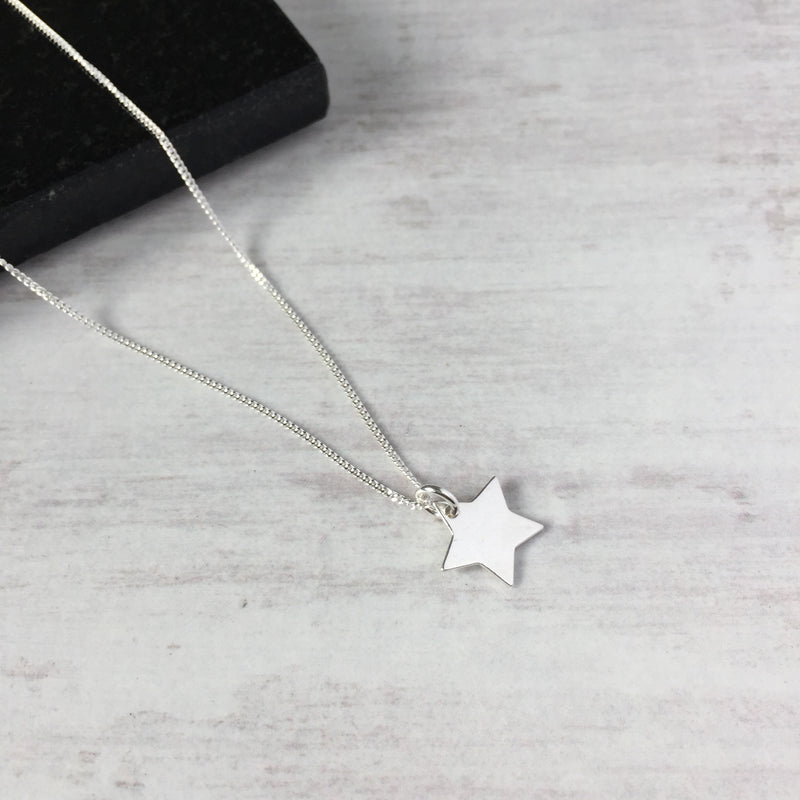 Silver Star Necklace - KookyTwo