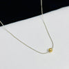 Dainty Gold Bead Necklace - KookyTwo