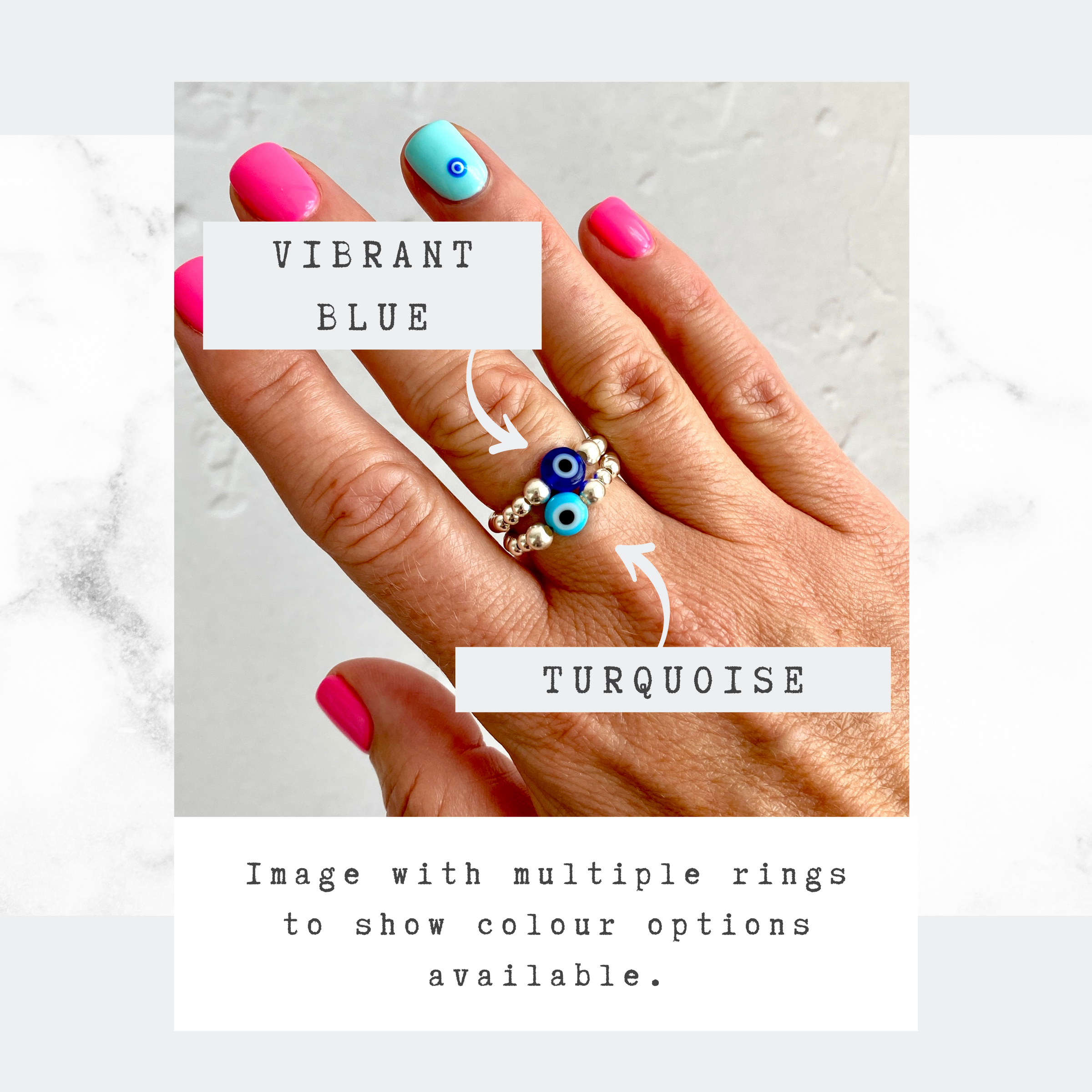 Toe Ring Sterling Silver Beads Stretch to Fit Toe Ring Sterling Silver Beads Stretch to Fit