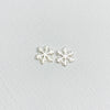 Snowflake earrings. Winter Earrings. Snow Earrings. Stud Snowflake Earrings