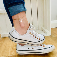 ZOE | Gold Star Anklet