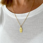 PROTECT | Gold Hamsa Hand Necklace