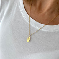 PROTECT | Gold Hamsa Hand Necklace