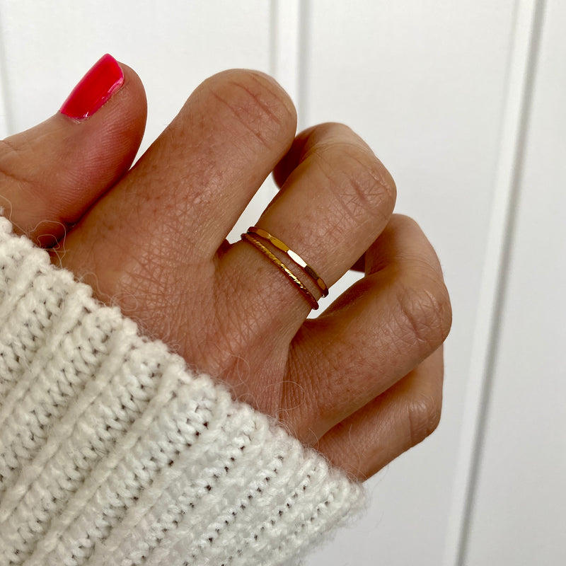 STACKS | Gold Stacking Rings