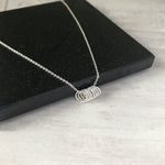 Seven Silver Rings Necklace - KookyTwo