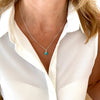 Silver Amazonite Necklace - KookyTwo