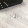 Silver Mini Star Bead Necklace - KookyTwo