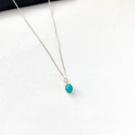Silver Amazonite Necklace - KookyTwo