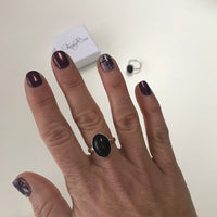 Black Onyx Ring - KookyTwo