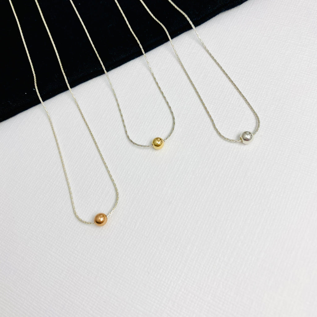 Simple gold hot sale neck chains