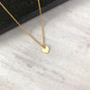 Gold Heart Necklace - KookyTwo