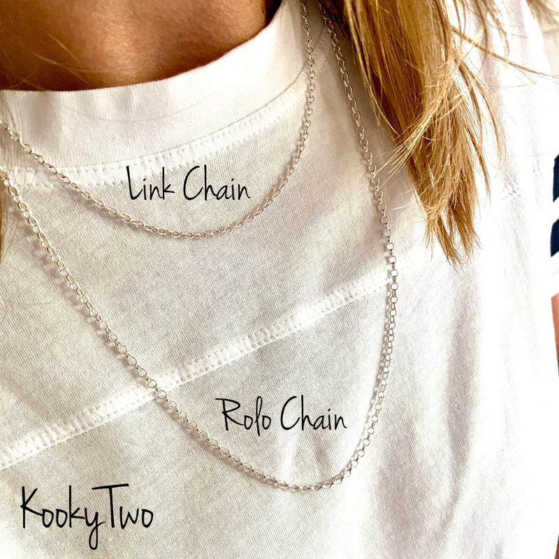 Silver Link Necklace Chain