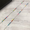 Silver Multi-Colour Bead Anklet - KookyTwo