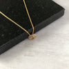 Three Gold Rings Necklace - KookyTwo