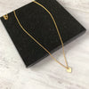 Gold Heart Necklace - KookyTwo