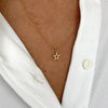 Gold Mini Open Star Necklace - KookyTwo