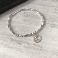 Silver Palm Tree Bracelet - KookyTwo