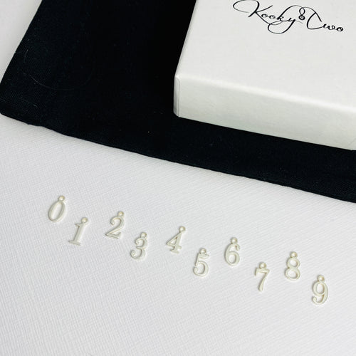 MY NUMBER | Silver Lucky Number Necklace
