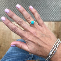 Turquoise Gemstone Ring - KookyTwo